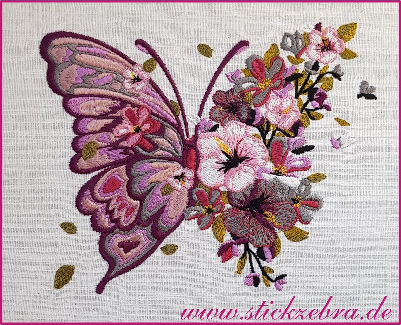 Schmetterling - StickZebra