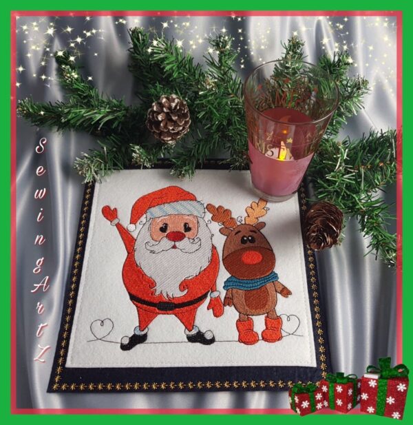 Weihnachtsmann - StickZebra