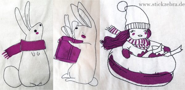 Doodle Winter Set - StickZebra