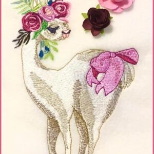 Lama "Rosa" - StickZebra