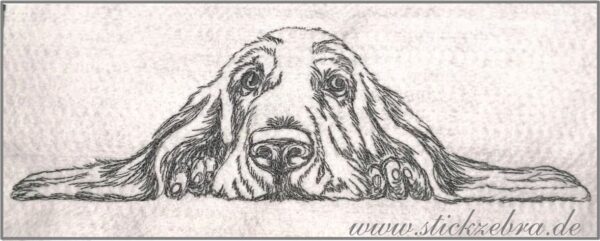 Hund Basset - StickZebra