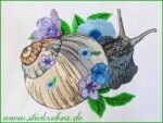 Schnecke - StickZebra