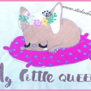 Hund " My little Queen" - StickZebra