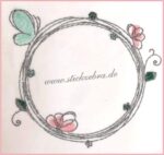 Rahmen "Frühlingszauber" - StickZebra