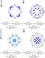 Schneeflocken Set - StickZebra
