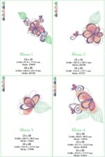 Blumen Set - StickZebra