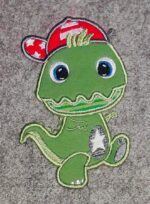 Dino Applikation Stickdatei - StickZebra