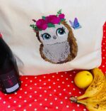 Eule Stickdatei - StickZebra