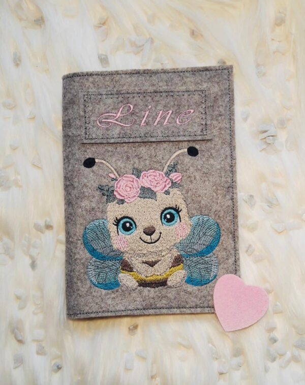 Honigbiene Stickdatei - StickZebra