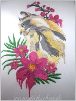 Blumenkatze - StickZebra