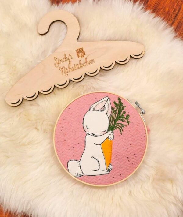 Hase Applikation Stickdatei [Digital] – Bild 6