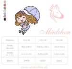 Adventskalender Tag 24 -MÄDCHEN- - StickZebra