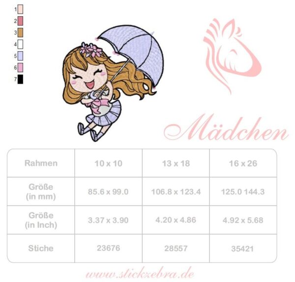 Adventskalender Tag 24 -MÄDCHEN- - StickZebra