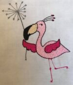 Flamingo mit Pusteblume [Digital] – Bild 2