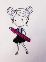 Schulmädchen "Leni" [Digital]