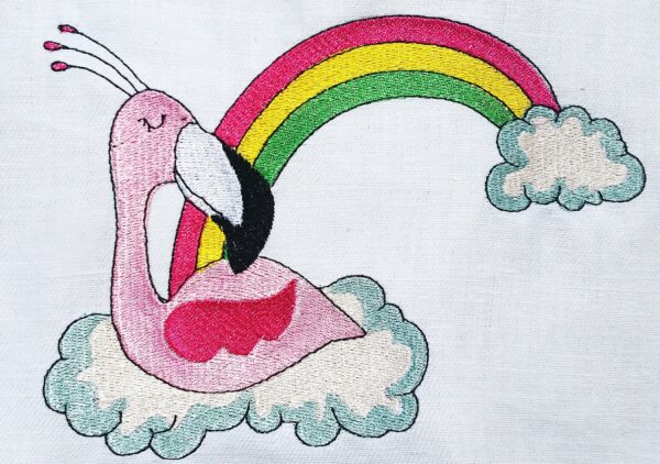 Regenbogenflamingo [Digital] – Bild 2