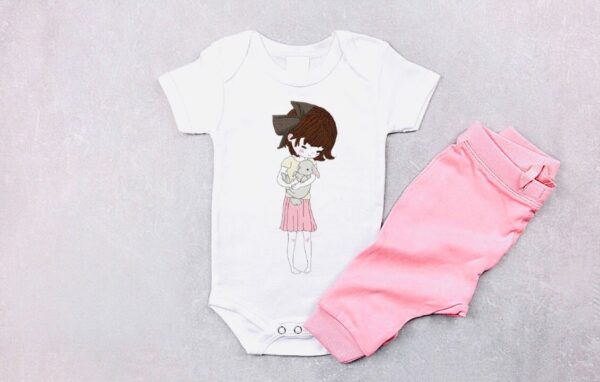 Mädchen mit Häschen [Digital] – Bild 3