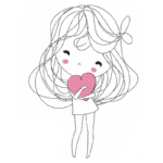 Mädchen mit Herz [Digital]