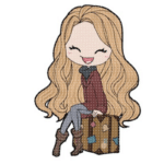 Mädchen mit Koffer [Digital]