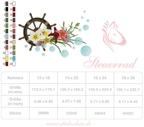 Steuerrad Sommer Design [Digital] – Bild 6