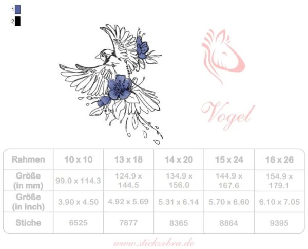 Blumenvogel [Digital] – Bild 3