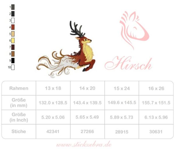 Winterhirsch [Digital] – Bild 4