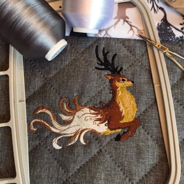 Winterhirsch [Digital] – Bild 2