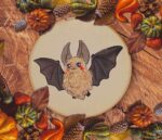 Fledermaus Applikation Halloween [Digital]