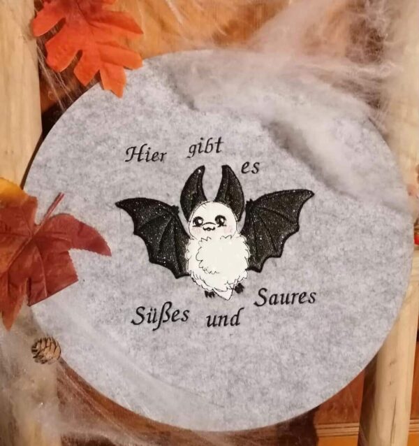 Fledermaus Applikation Halloween [Digital] – Bild 2
