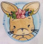 Hase Rahmen Stickdatei [Digital] – Bild 3