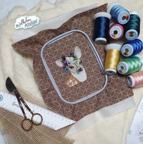 Rehkitz Stickdatei [Digital] – Bild 2