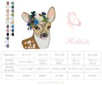 Rehkitz Stickdatei [Digital] – Bild 4