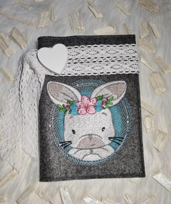 Hase Rahmen Stickdatei [Digital] – Bild 2