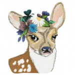 Rehkitz Stickdatei [Digital]