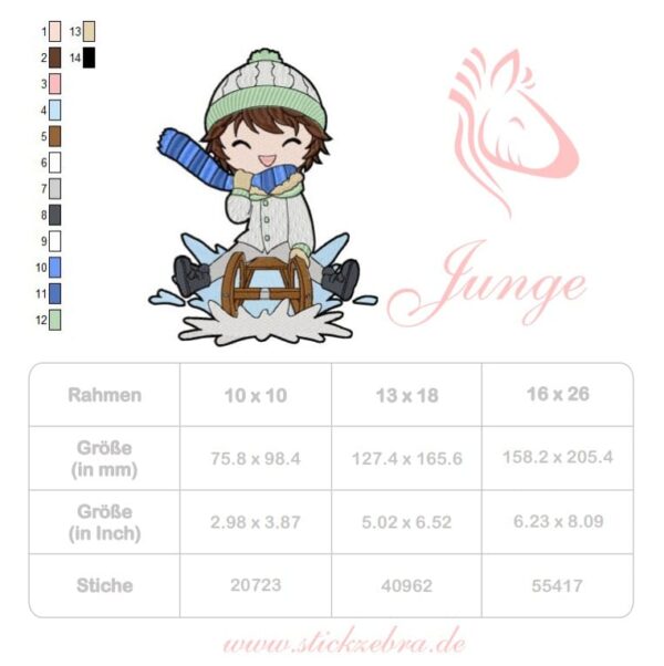 Junge mit Schlitten [Digital] – Bild 4