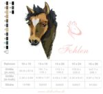 Fohlen Stickdatei [Digital] – Bild 3