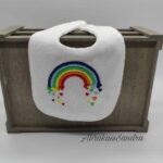 Regenbogen mit Herzen Stickdatei [Digital] – Bild 3