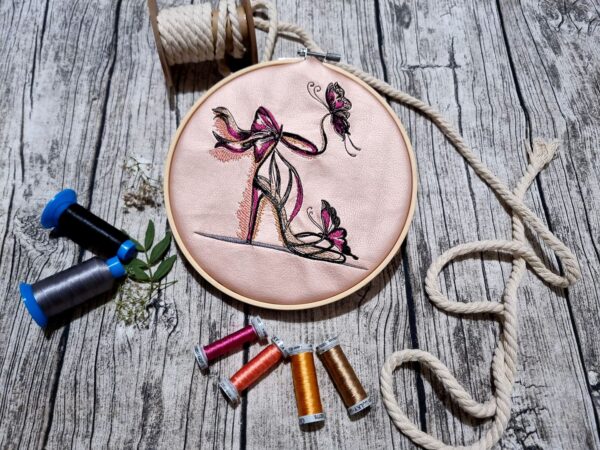 Zauberhafter High Heel Stickdatei [Digital] – Bild 3