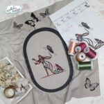 Zauberhafter High Heel Stickdatei [Digital] – Bild 2