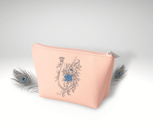 Doodle Pfau Stickdatei [Digital] – Bild 2