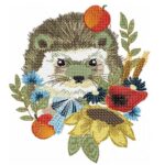 Herbstlicher Igel [Digital]