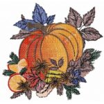 Kürbis Stickdatei [Digital]