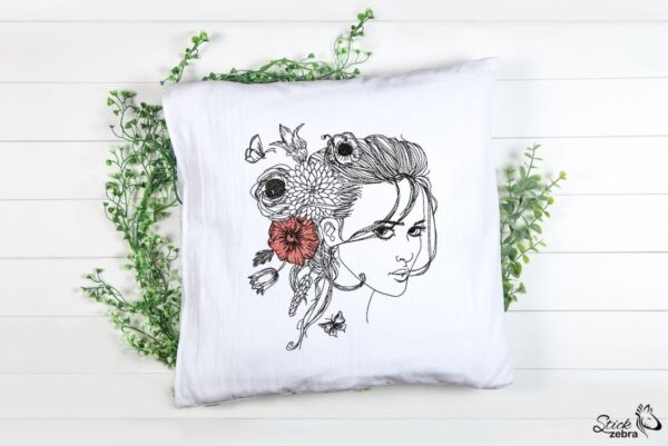 Zauberhafte Doodle Frau [Digital] – Bild 2