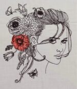 Zauberhafte Doodle Frau [Digital] – Bild 3