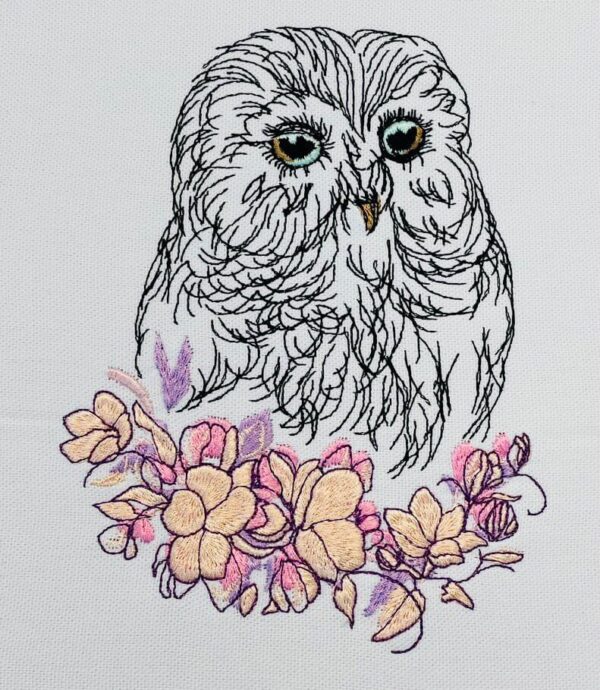 Eule im Doodle Stil [Digital] – Bild 3