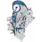 Märchenhafte Eule [Digital]