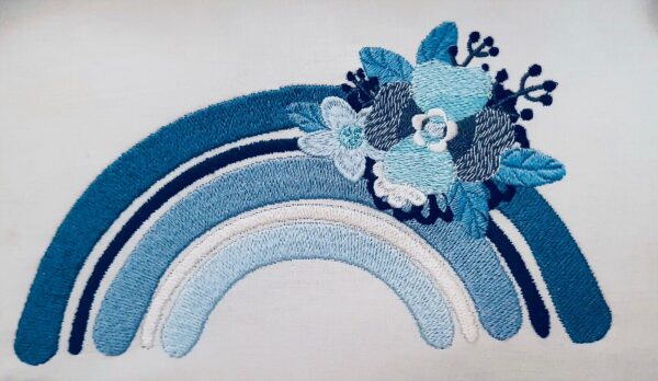 Regenbogen mit Blumen [Digital] – Bild 3