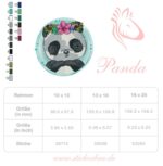 Panda mit Blumenrahmen [Digital] – Bild 6