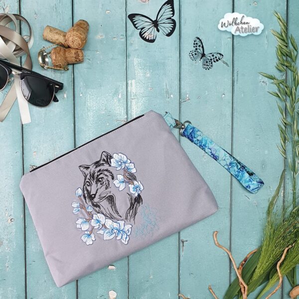 Wolf Doodle Stickdatei [Digital] – Bild 2