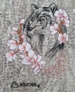 Wolf Doodle Stickdatei [Digital] – Bild 6